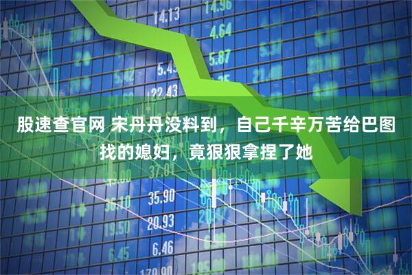 股速查官网 宋丹丹没料到，自己千辛万苦给巴图找的媳妇，竟狠狠拿捏了她